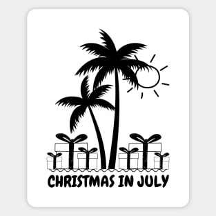 Christmas in july. Magnet